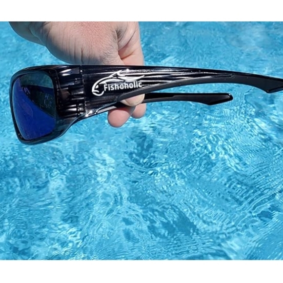 Pro Series Polarized Fishing Sunglasses Rubber Accents UV400 Protection NWT - Picture 4 of 7